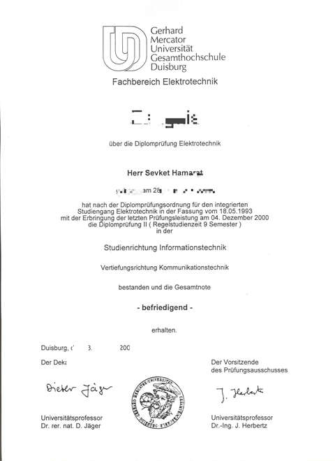 ¹˹ѧоƾGraduate Diploma from the University