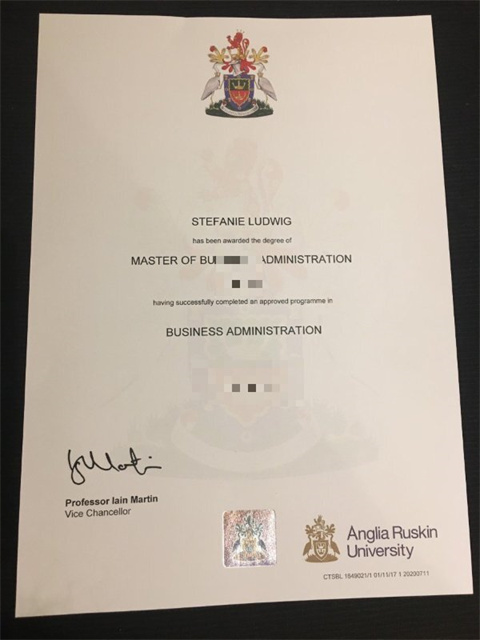 Ӣ³˹ѧƾDiploma from Anglia Ruskin Universit