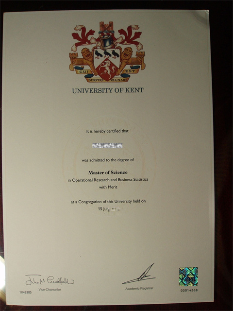 ӢشѧԭƾOriginal Diploma from the University of