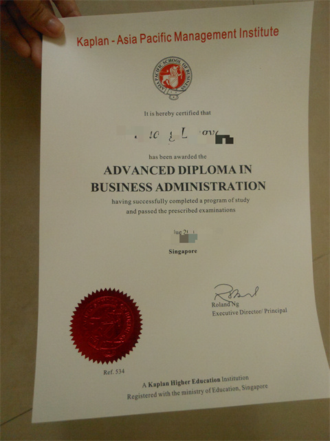 ¼̫ѧԺƾDiploma from Singapore Asia Pacific Sc