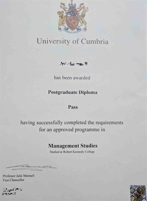 ӢǴѧƾDiploma from the University of Cumbria,