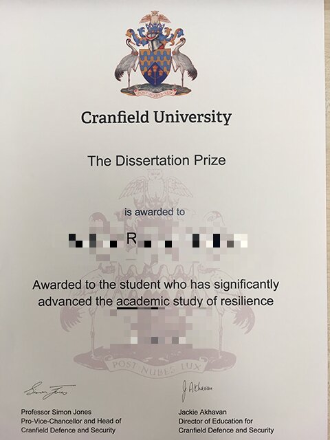 Ӣƶ´ѧƾDiploma from Cranfield University, UK