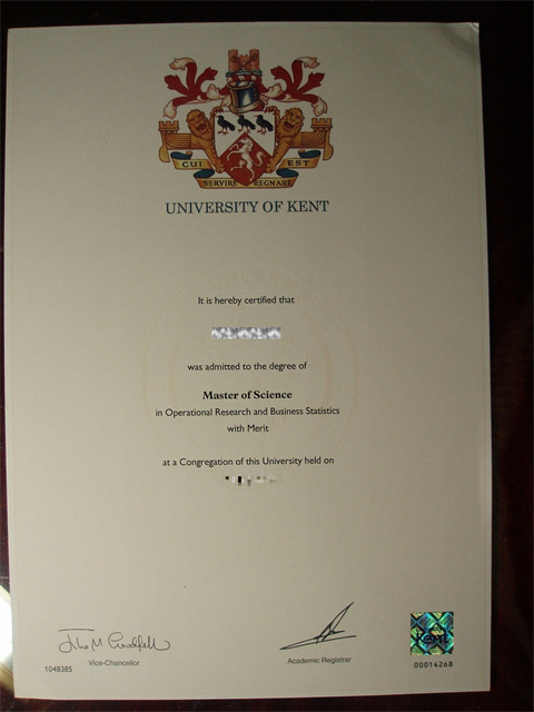ӢشѧƾDiploma from the University of Kent, UK,