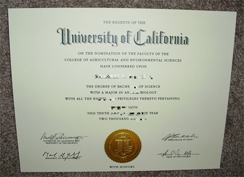 Ǵѧά˹УƾDiploma from the University of Ca