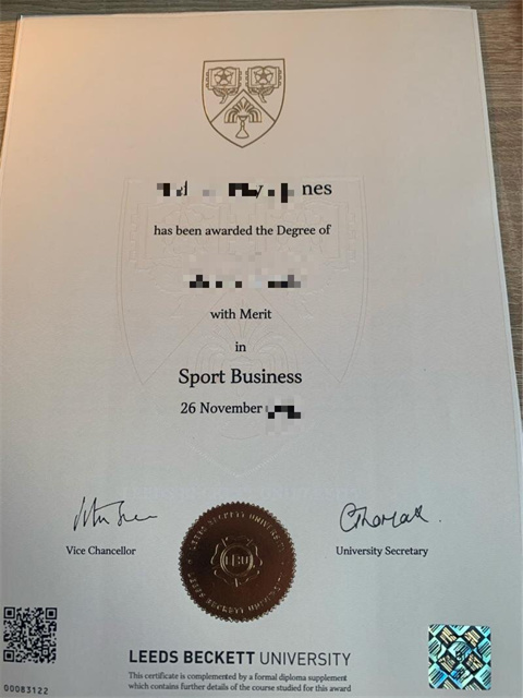 ӢȱشѧƾDiploma from Leeds Beckett University