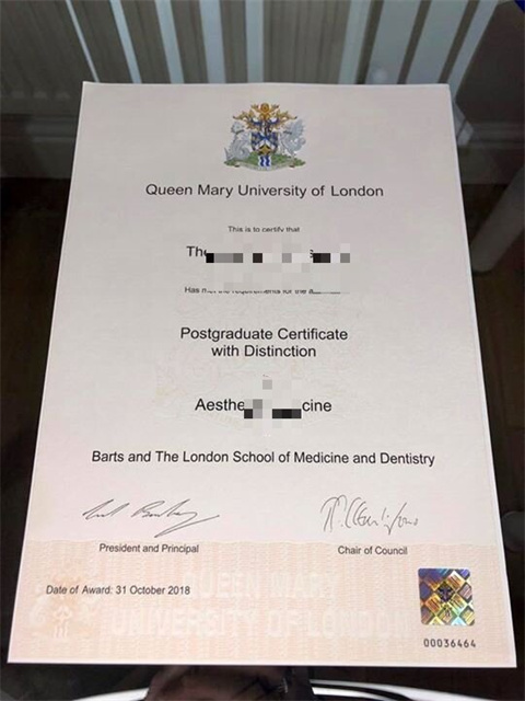 Ӣ׶شѧѧԺƾLatest Diploma from Queen Mary Co