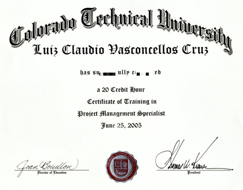 ѧƾDiploma from Colorado Institute of Te