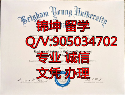 ��ٺ���ѧ��ƾBYU��BYU Diploma from Brigham Young Universi
