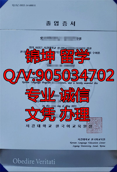 ����������ѧ��ҵ֤��Graduation certificate from Sejong Unive