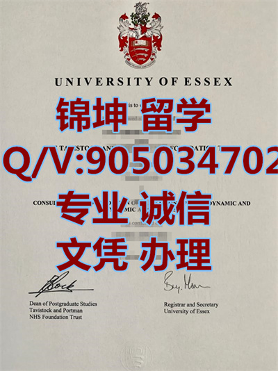 ������˹��ѧ��ƾ��Diploma from the University of Essex