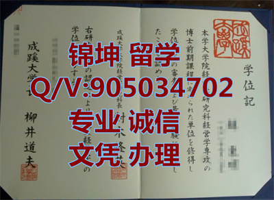 �����ѧ��ƾ��Chengxi University Diploma