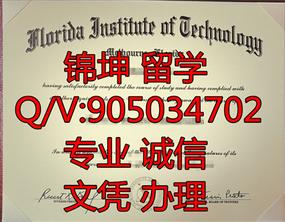 �������Ƽ�ѧԺ��ƾ��Florida Institute of Technology Diploma