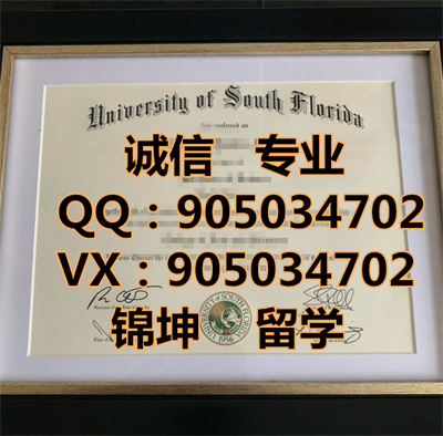 �Ϸ�������ѧ��ƾ,Diploma from the University of South Flo