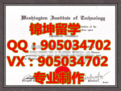 ʢѧҵ֤,Washington Institute of Technology gr